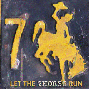 7Horse - Let The 7Horse Run (album cover)
